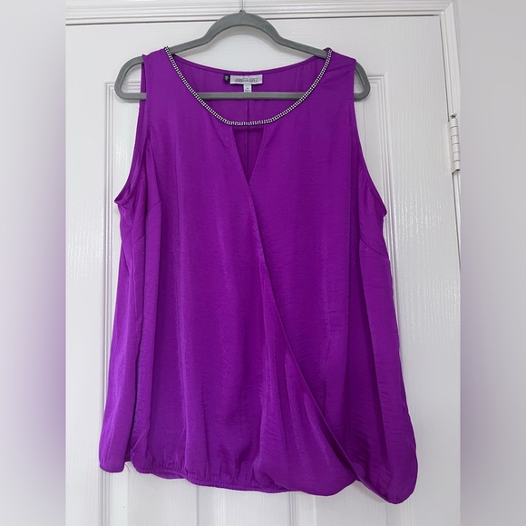 Jennifer Lopez Tops - Vibrant Purple JLo Blouse
